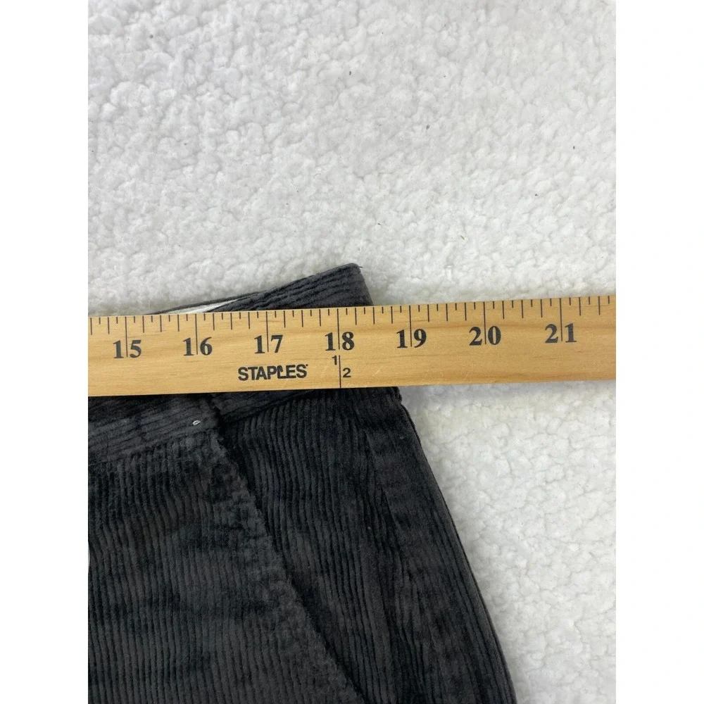 L.L.Bean Corduroy Pants Men's 38x30 Charcoal Comfort Waist Straight Leg - Picture 2 of 10